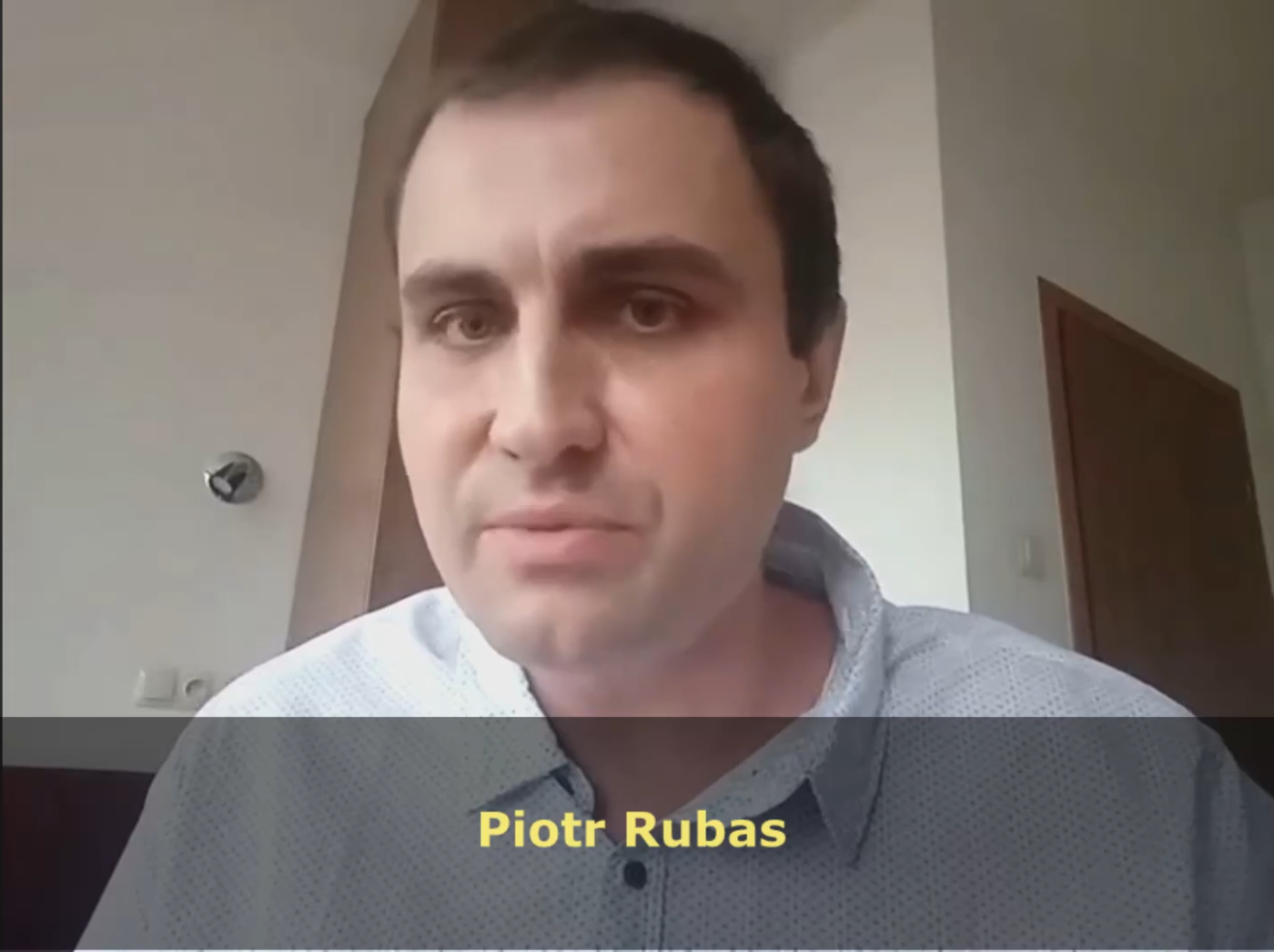 Wysłuchanie publiczne: Piotr Rubas